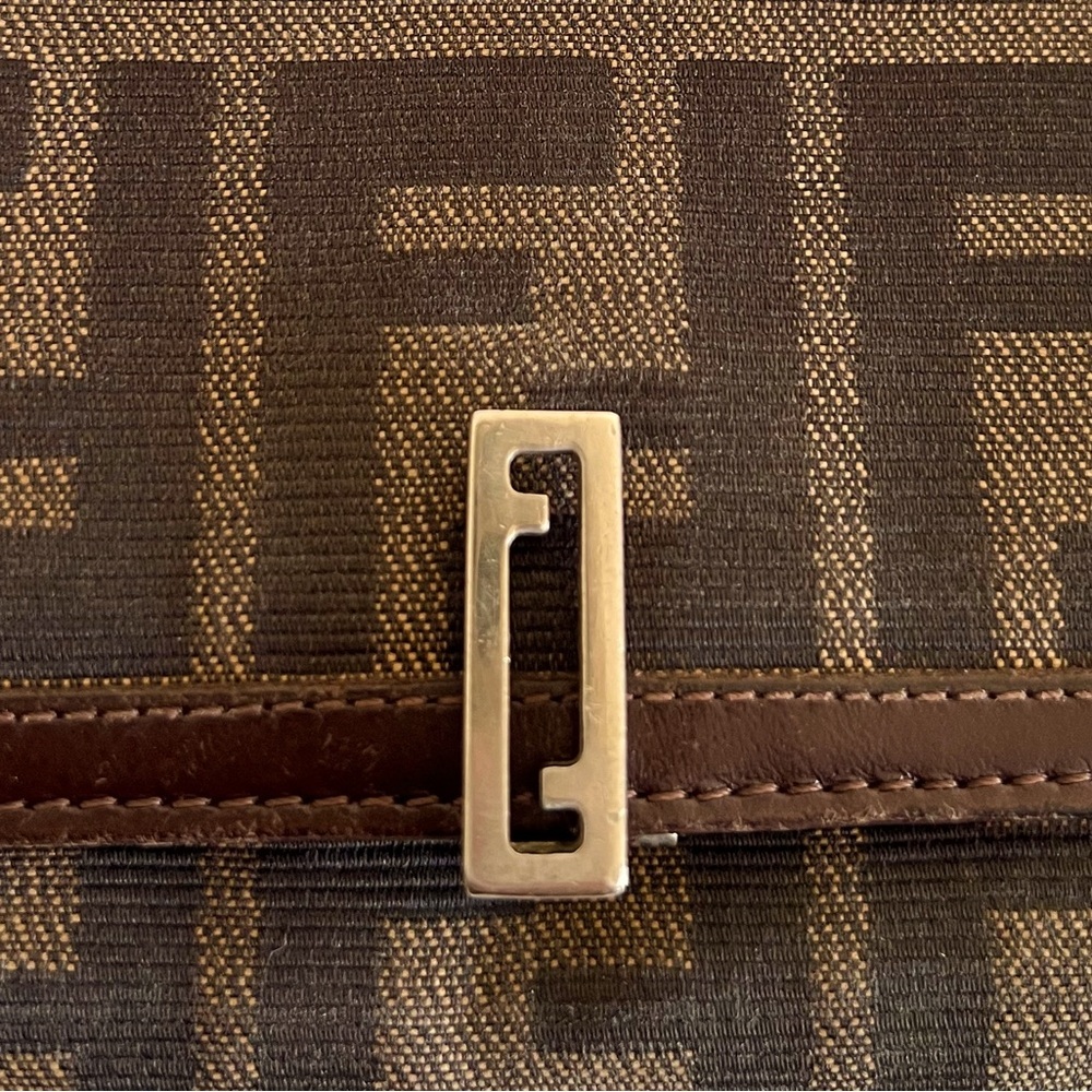 Fendi Zucca FF Logo Continental Wallet - Picture 3 of 13